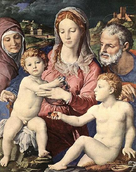 Holy Family, Agnolo Bronzino